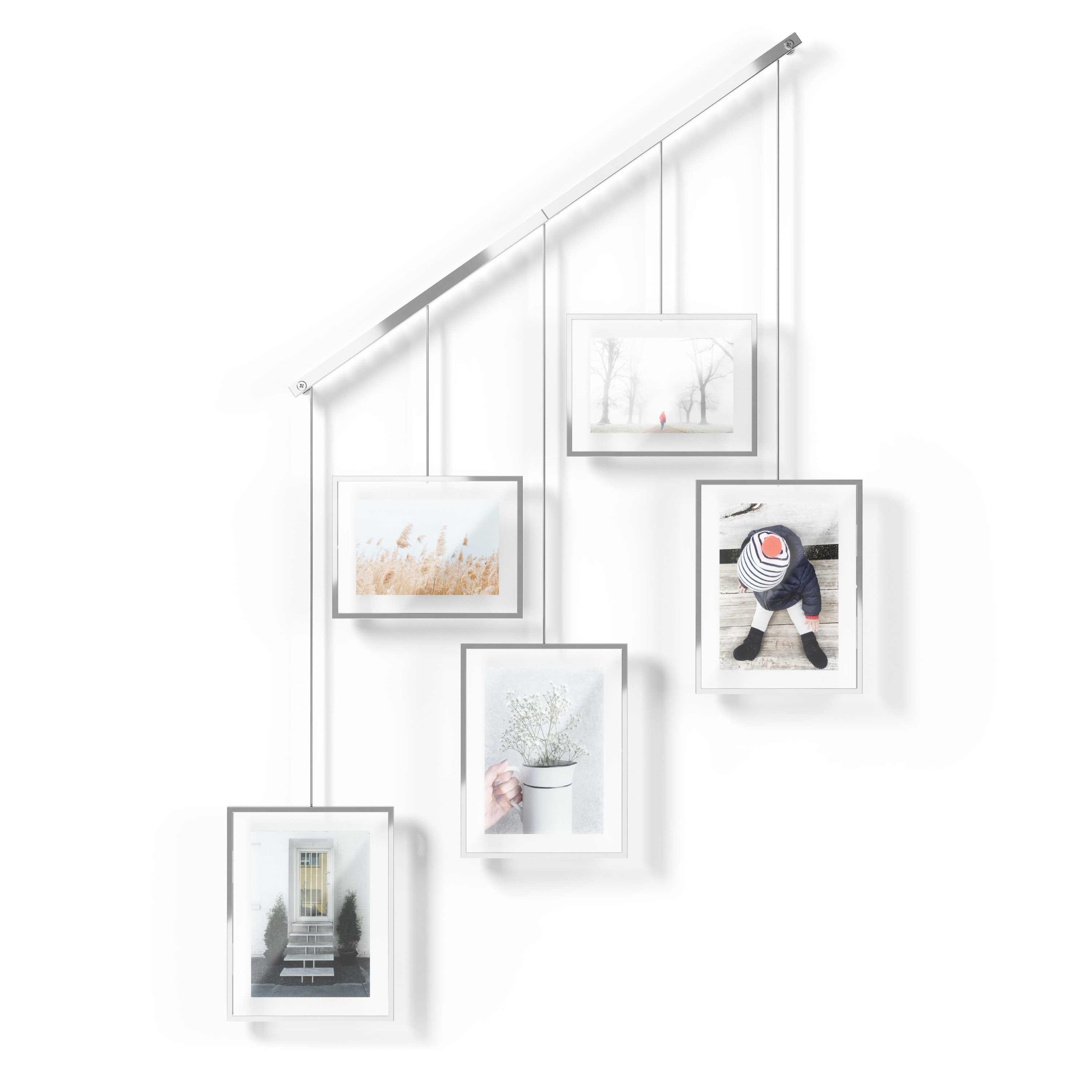 White Photo Frame Set of 5