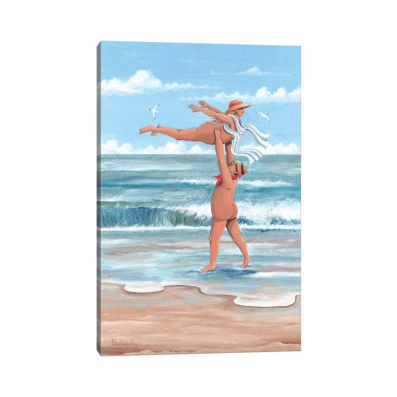 Don't Drop Me Now by Peter Adderley - Print on Canvas, Wrapped Canvas, 20.32 cm H x 30.48 cm W