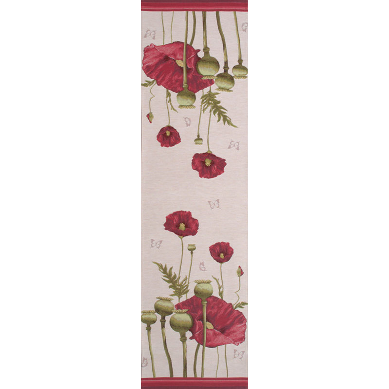 Poppy Table Runner, Pink