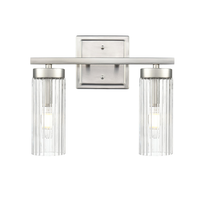 Turman 12.5" Wide 2-Light Vanity , Brushed Nickel
