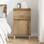40cm W Manufactured Wood Bedside Table-1943323067