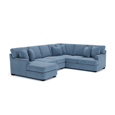 Emilio 127" U-Shaped Sofa & Chaise