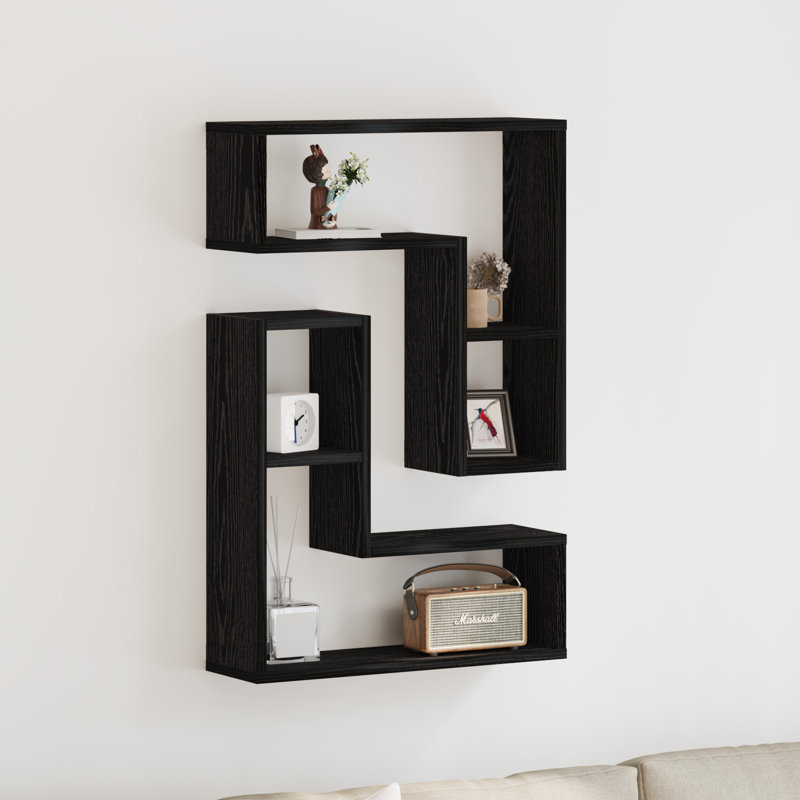 L-Shaped Floating Shelf