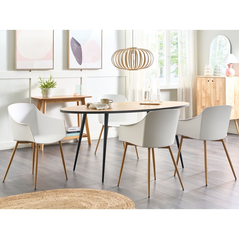 Fonda II Dining Chair, White