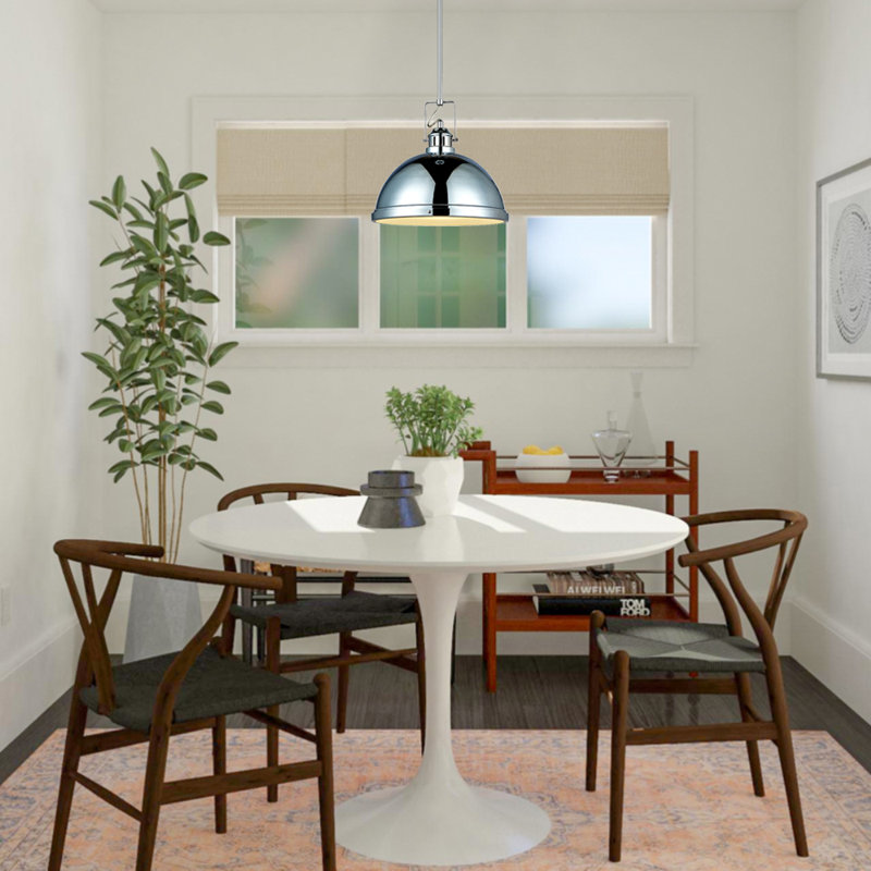 Hasime 1 - Light Single Pendant, Chrome