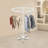 360° Rotatable Round Clothes Rack Round Clothing Rack, Floor-Standing Circular Rack Stand With Wheels-114815258
