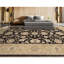 Sultanabad Wool Oriental Area Rug in Black/Beige-45647043