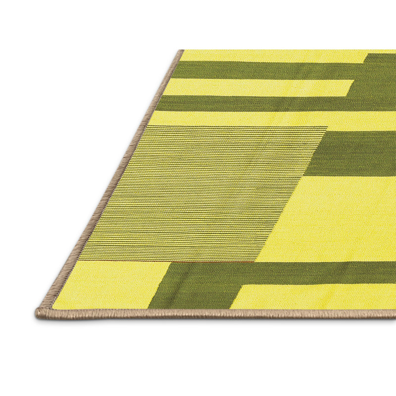 Herlene Performance Abstract Indoor Rug, Rectangle 5' x 7'