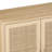 Alfort 62.20"4-Door Rattan Decorative Storage Cabinet,Sideboard,Buffet With Adjustable Shelf-680108276