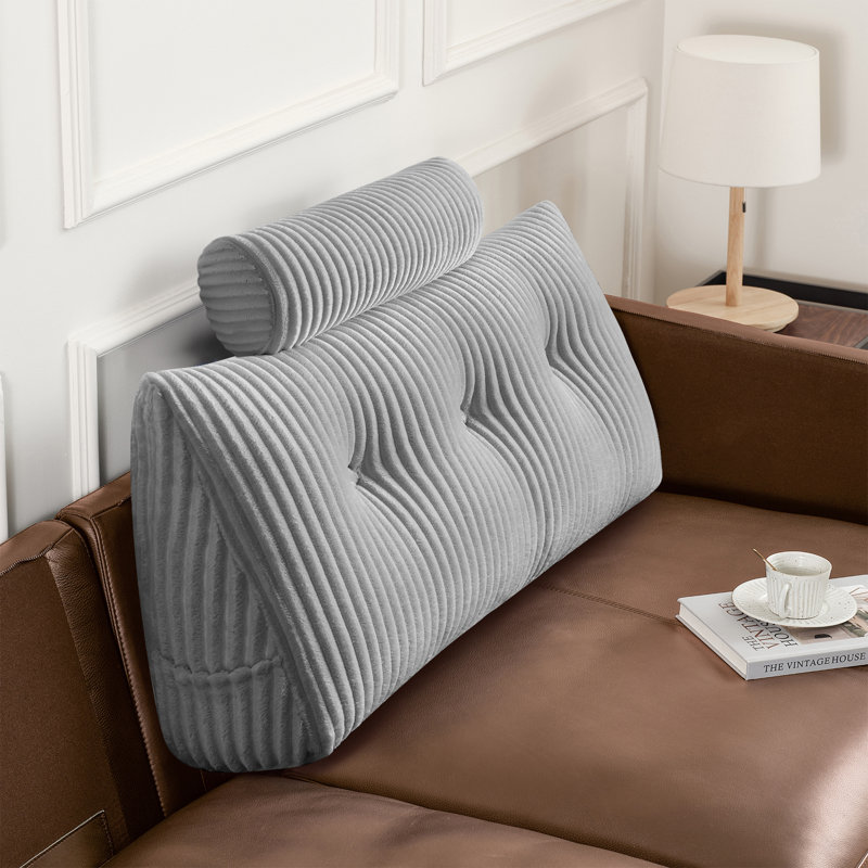 Tête de lit Comfort Comfort, Gris clair, Très grand (l 75,98 po x H 19,69 po)
