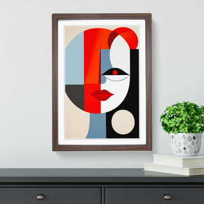 Pablo Picasso Minimalism - Framed Print