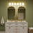 Hertford 6 - Light Bathroom Steel Dimmable Vanity Light-1707203211