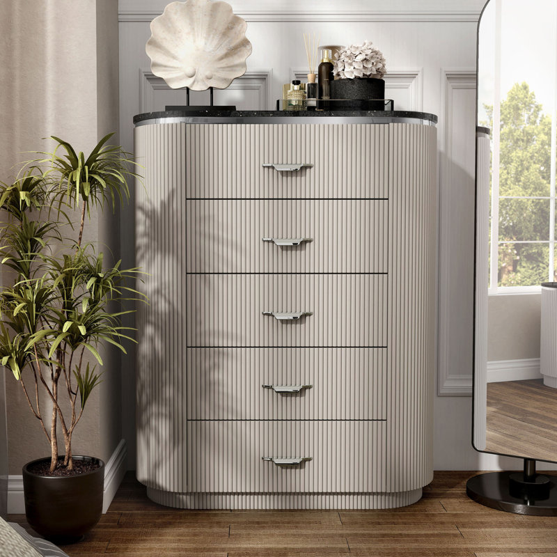 Oktay 5-Drawer Chest