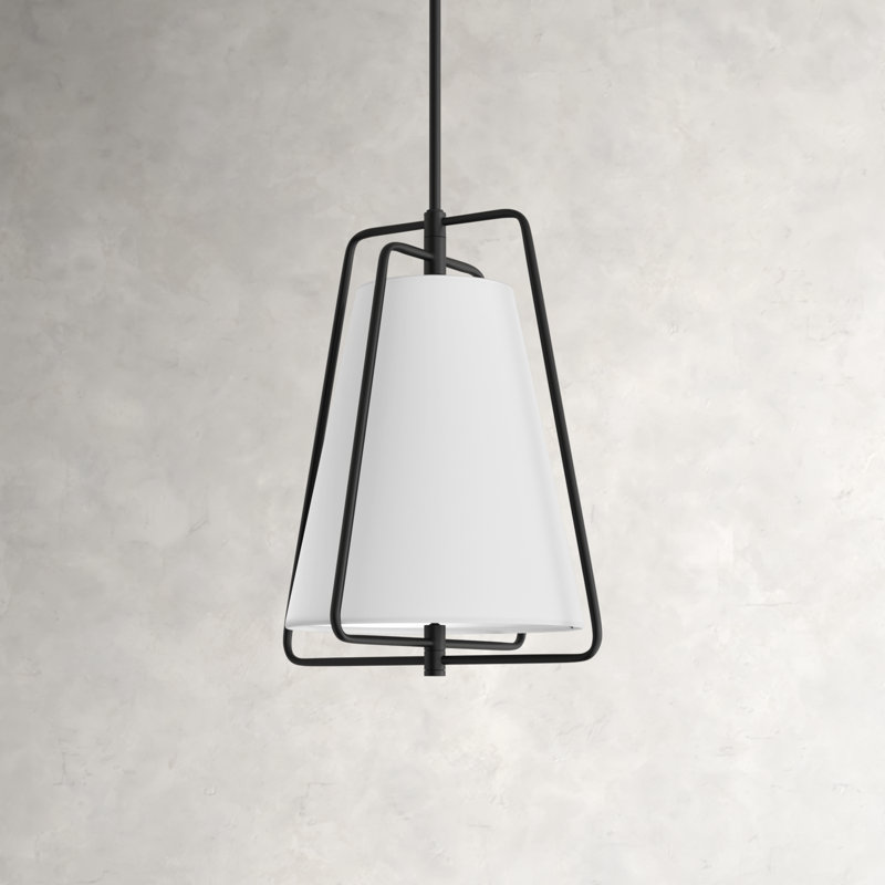 1 - Light Single Pendant, Midnight Black