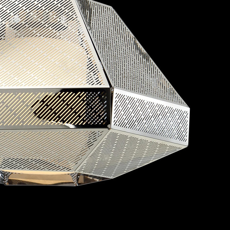 Recinto 1 - Light Chrome Pendant, Chrome