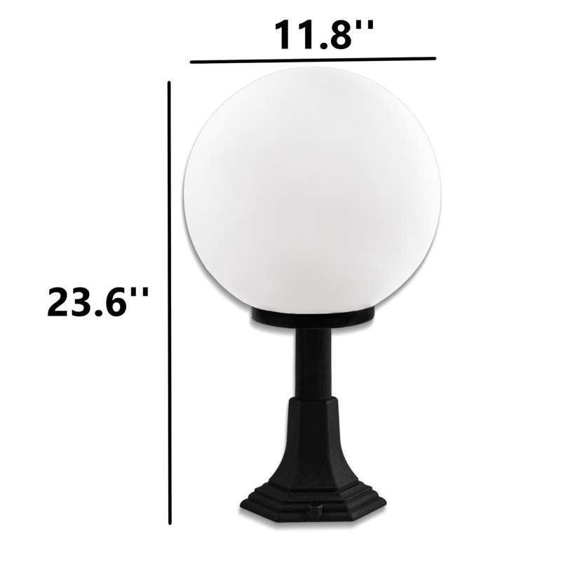 Lampe sur pied d'extérieur Globe