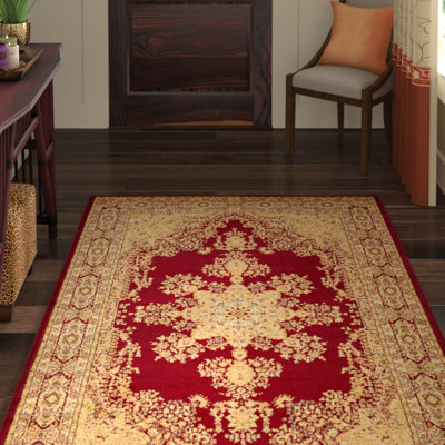 Tapis oriental rouge / beige Britannia