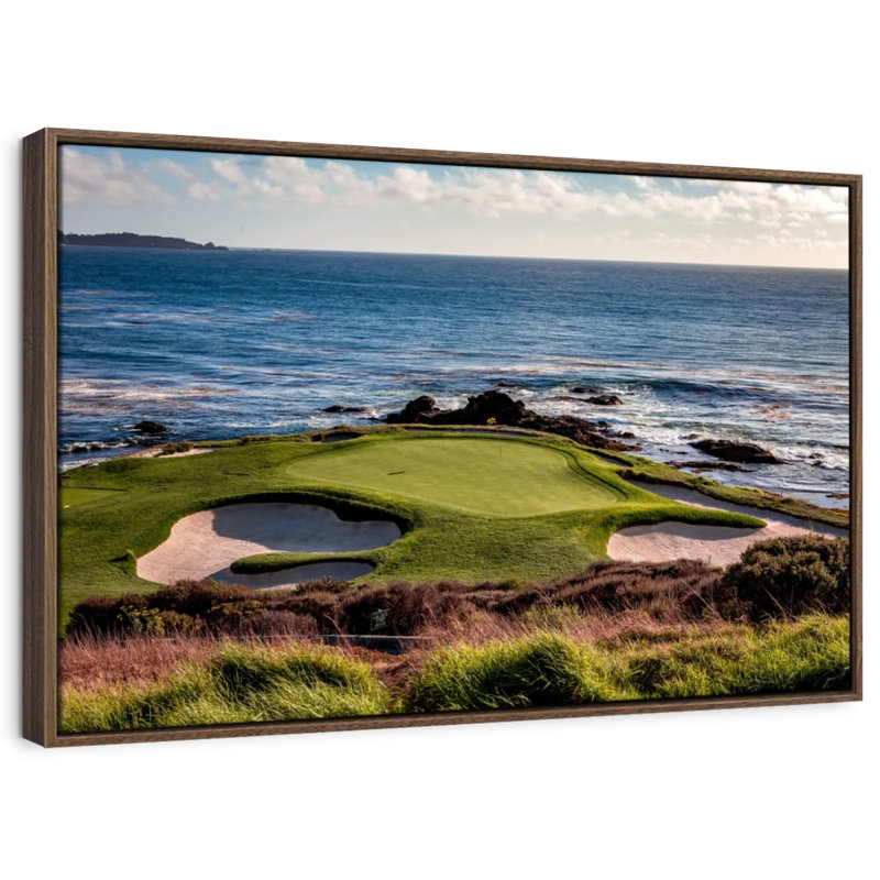 Parcours de golf Sireci California Coastline, H 13 po x l 19 po