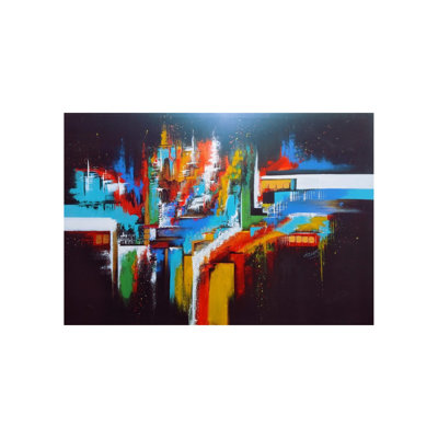 Abstract City | Acrylic On Canvas | By Vandana Satpute