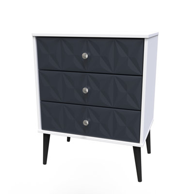 Carnlea 58cm W 3 - Drawer Chest of Drawers