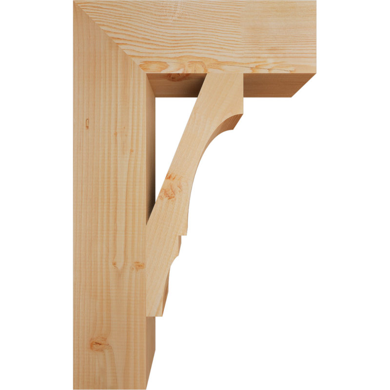 Support de bloc Balboa, Sapin de Douglas lisse, L 5 1/2 po x P 20 po x H 32 po