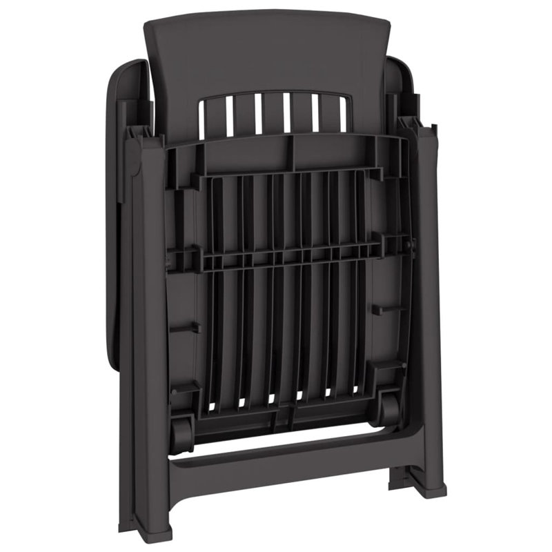 Chumley Patio Dining Armchair, Anthracite