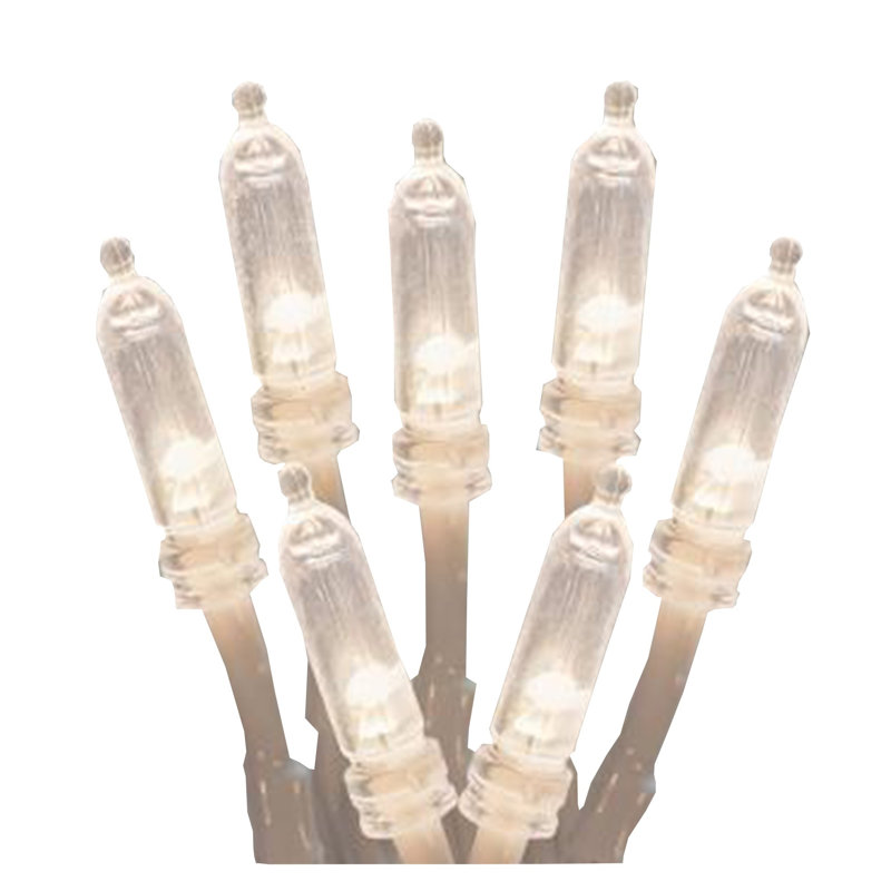 Abisaid 150 - Bulb 432'' Plug-in LED Mini String Light, Cool White, White