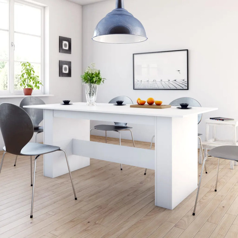 Aelia Dining Table, White