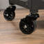 Table d'appoint, finition brune