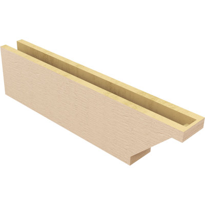 Burlington Woodgrain TimberThane Ra partier queue, brun clair apprêté