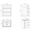 Meuble-lavabo en noyer 24 po Valdes-121112283-121112284