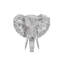 Décoration murale éléphant Tuart