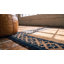 Tapis brun antique en laine antique chinois