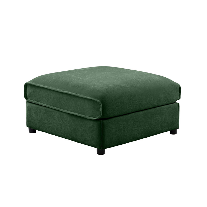 Canapé modulaire luxueux et ergonomique avec rangement intelligent et options de personnalisation, Vert
