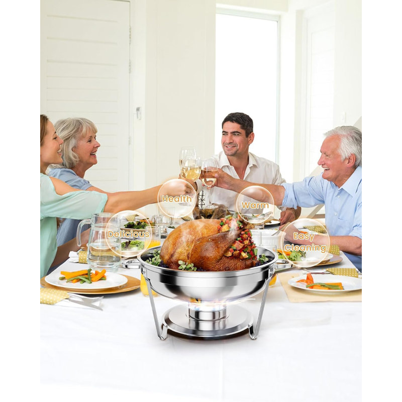 The Party Aisle Stainless Steel Tray