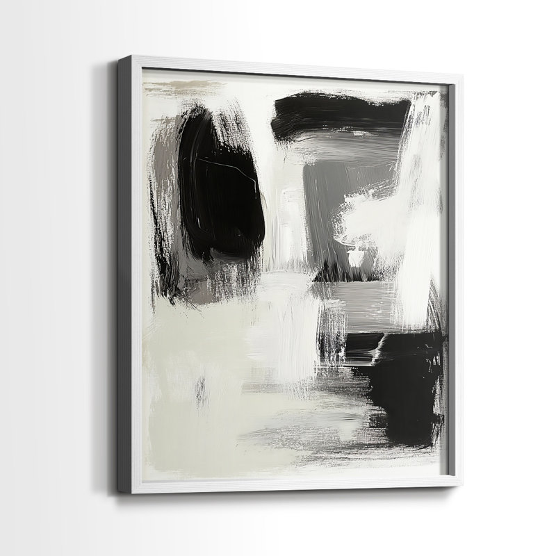 Série ABSTRACT DCCxxix - reproduction encadrée de qualité supérieure - prête à être accrochée - aucun clou requis