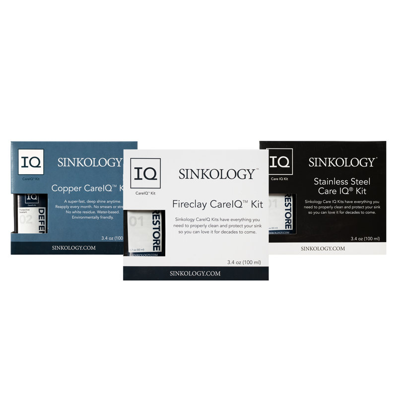 Trousse d'entretien de l'acier inoxydable SinkSense