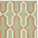 Rodgers Hand Woven Flat Weave Wool/Cotton Geometric Rug in Orange/Green