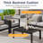 2 Piece Patio Aluminum Chair-88439963