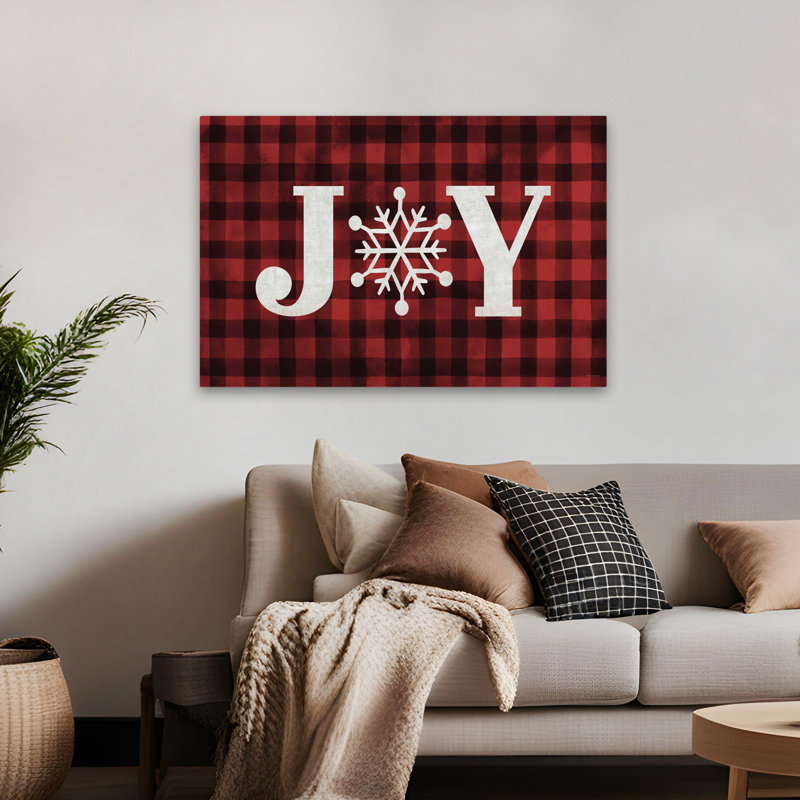 Plaid Joy, H 32 po x l 48 po
