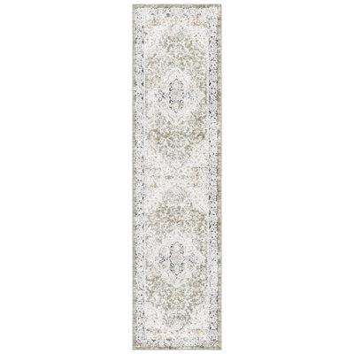 Tapis vert / beige Opal 474