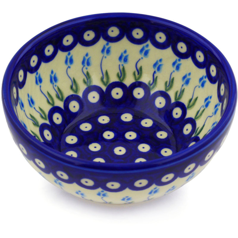 Floral Peacock 24 oz. Rice Bowl