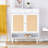 Modern Minimalist Storage Cabinet-205629667