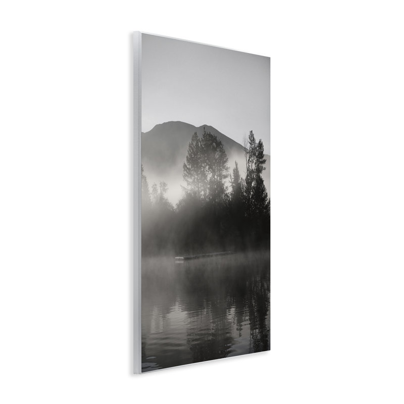 Art mural sur bois apaisant par Carol Robinson, H 19 po x l 13 po
