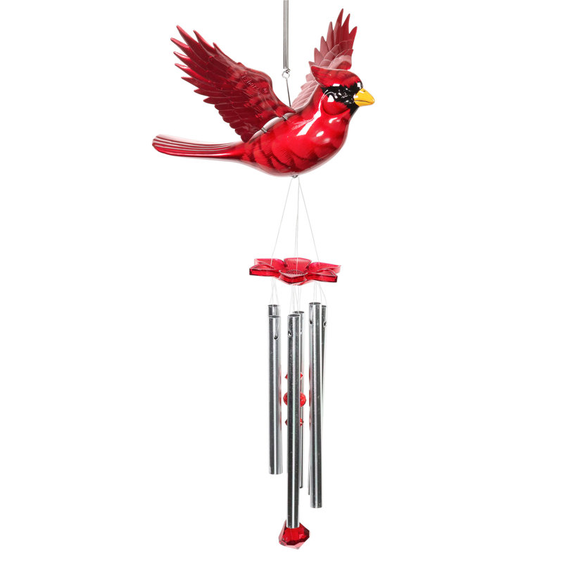 Carillon Exhart Large WindyWings Cardinal