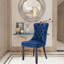 Tufted Velvet Wing Back Side Dining Chairs-880669729-880669728