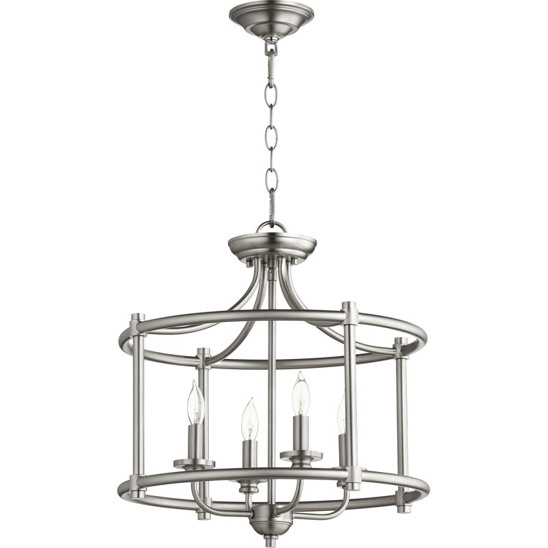 Herman 4 - Light Lantern Pendant, Satin Nickel