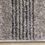 Tapis crème rétro à motif géométrique brun et rétro-379724331