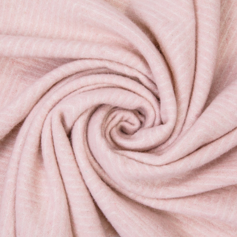 Merino wool blanket Gurekam, White/Pink