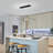Debb 3 - Light Black LED Kitchen Island Pendant